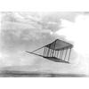 Wright 1900 glider flown as a kite, Kitty Hawk, North Carolina
