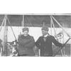 Frank Coffyn (right) and Philip Parmalee in front of an early Wright Model B.