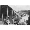 Frank Coffyn tending to an early Wright Model B, Troy, New York.