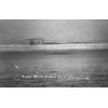 Postcard of Walter Brookins flying over the surf in New Jersey, with Frank Coffyn as passenger.