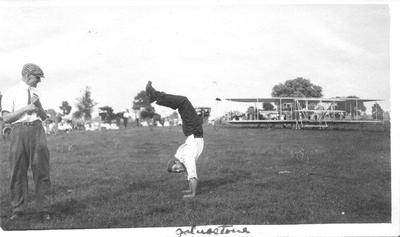 Wright pilots clowning around (4 of 4)