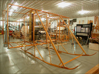 The reproduction Model B during construction.