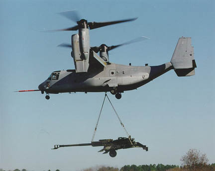 V-22 carrying equipment