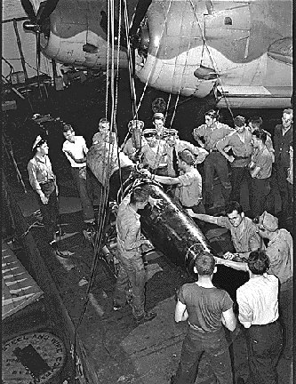 Torpedo on Grumman Avenger