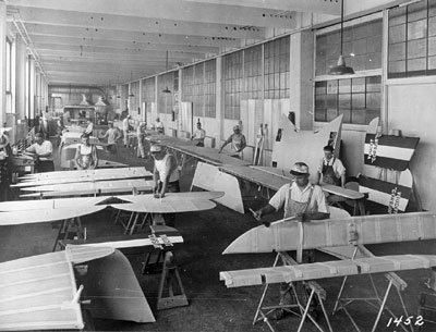 Putting cloth on wings