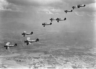 O2U-1 Corsair Scout formation