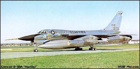 Convair B-58A Hustler