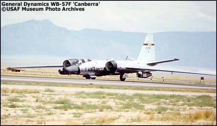 General Dynamics WB-57F Canberra