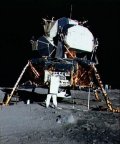 Lunar module on Apollo 11 mission