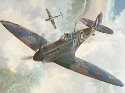 Spitfire painting