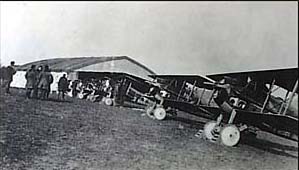 SPAD XIIIs with bombs
