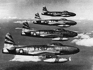 F80s in flight