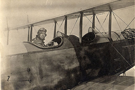 Billy Mitchell in plane