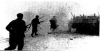 Soviet infantrymen charge
