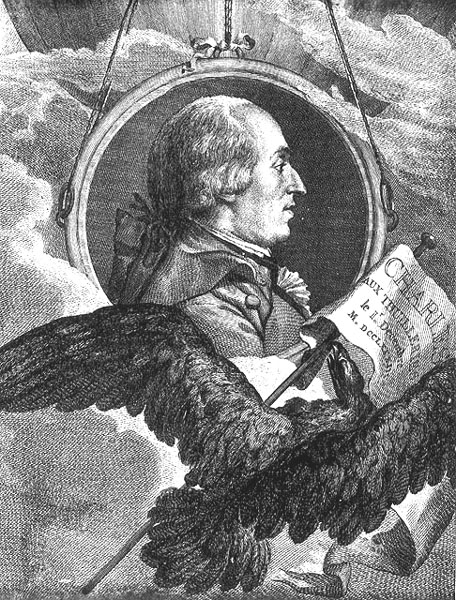 Jacques Charles invented the hydrogen balloon.