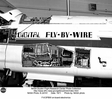 F-8 Digital Fly-by-Wire electronics