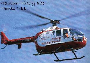 The Messerschmitt-Blkow-Blohm BO-105 (Germany) is an example of a rigid-rotor helicopter. 
