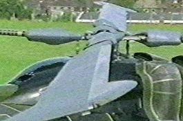 The rotor assembly on a fully articulated rotor system. 