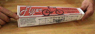 In 1899, Wilbur Wright used a long narrow box to come up with the idea of wing warping.
