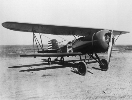 Curtiss Hawk with NACA cowling