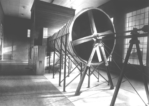 Langley's first wind tunnel
