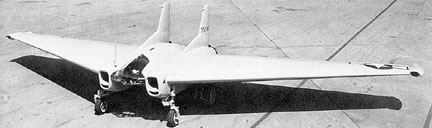 The XP-79B 'Flying' Ram interceptor was one of Jack Northrop's early designs that he designed during the 1940s.
