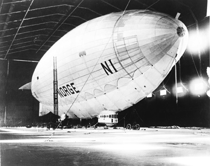 Norge preparing for its polar flight