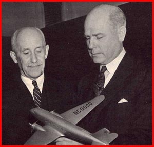 Robert H. Hinckley, (right) with Orville Wright