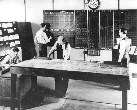 Newark air control facility