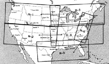En route high altitude chart