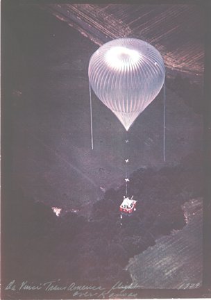  The da Vinci Transamerica flight over Kansas, 1979.