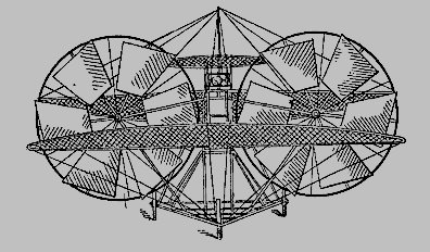 Thomas Moy's Aerial Steamer, 1874. lifted six inches (15 centimeters) off the ground.