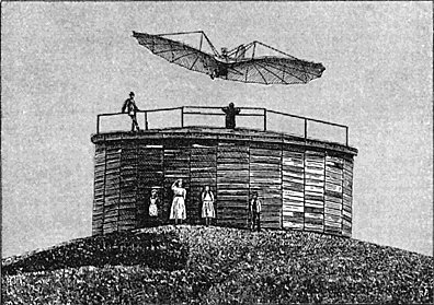 Lilienthal's "Jumping Off" place from the front