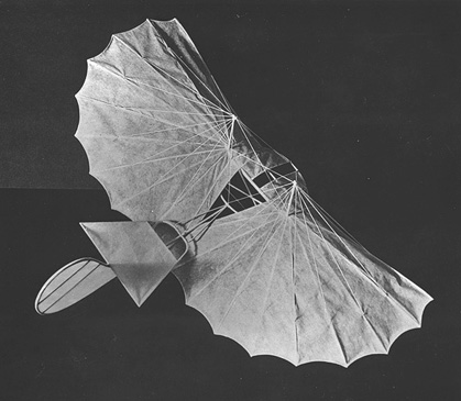 Otto Lilienthal's 1893 glider.