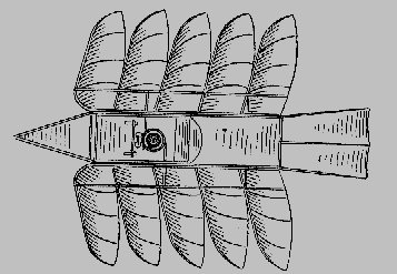 Struv and Telescheff 1864 ornithopter