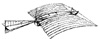 George Cayley's 1799 design of an aircraft.