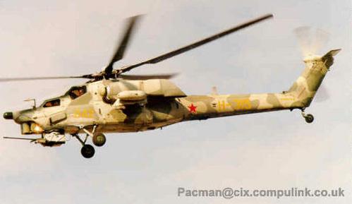 The Soviet Mi-28 is similar to the U