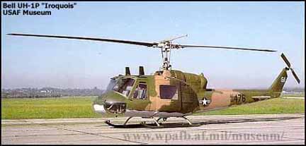The famous Huey helicopter