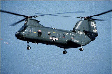 CH-46E SEA KNIGHT HELICOPTER