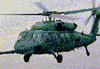 The MH-60 Pave Hawk Helicopter a twin-engine, medium lift, utility or assault helicopter used by the U