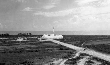First Canaveral launch � July 24, 1950