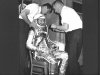 John Glenn preparing for flight