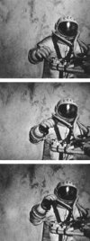 Still shots Aleksey Leonov�s spacewalk in March 1965