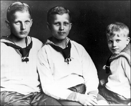 von Braun as a child