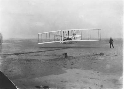 First powered flight