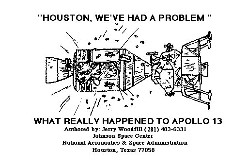 Apollo 13 comic drawn by NASA