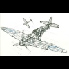 Preliminary sketch of plane's structure